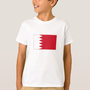 Patriotische Flagge von Bahrain T-Shirt
