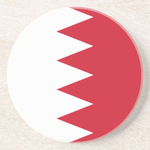 Patriotische Flagge von Bahrain Untersetzer
