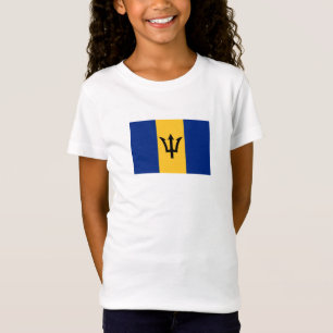 Patriotische Flagge von Barbados T-Shirt