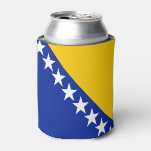 Patriotische Flagge von Bosnien Herzegowina Dosenkühler