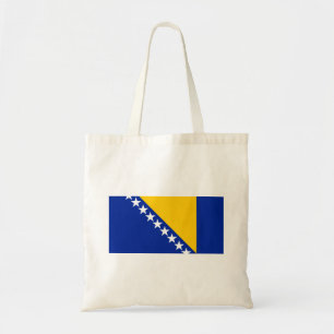 Patriotische Flagge von Bosnien Herzegowina Tragetasche