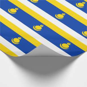 Patriotische Flagge von Burjatien Geschenkpapier