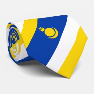 Patriotische Flagge von Burjatien Krawatte
