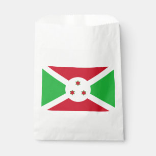 Patriotische Flagge von Burundi Geschenktütchen