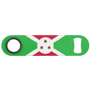 Patriotische Flagge von Burundi Speed Flaschenöffner