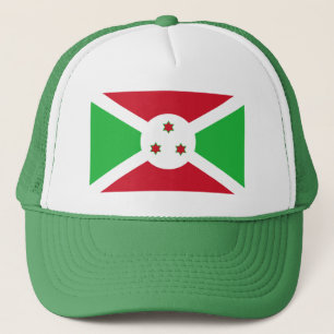Patriotische Flagge von Burundi Truckerkappe