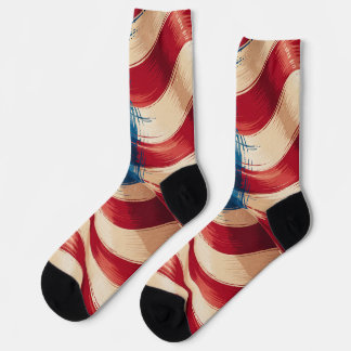 Patriotische Flaggen-Design-Socken Socken