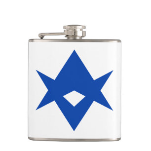 Patriotische Flasche mit der Flagge von Toyota Cit Flachmann
