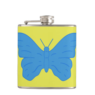 Patriotische Flasche mit Flagge von Bady Bassit Flachmann