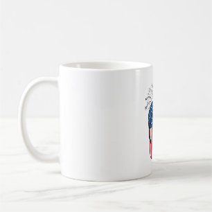 Patriotische Flip Flops Feuerwerk Sommer-Shirt-Des Kaffeetasse