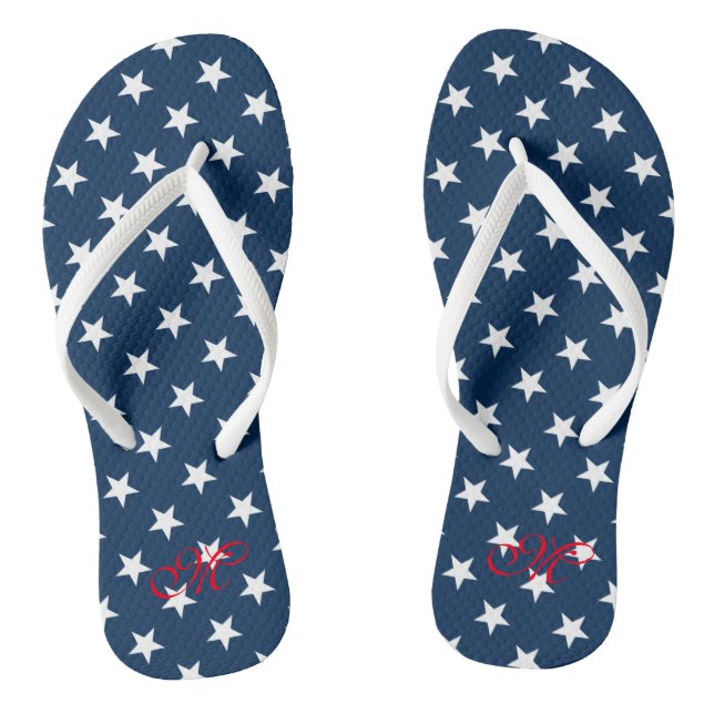 Patriotische Flip Flops vom 4. Juli Party (Fußbett)