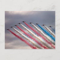 Patriotische Flugpostkarte