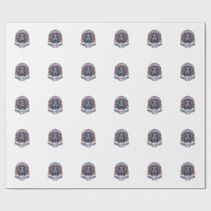 Patriotische Freiheits Schild Freiheits-Ikonen & S Geschenkpapier