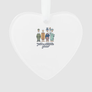 Patriotische Gänse-Aufstellung Vintage-Vector-Shir Ornament