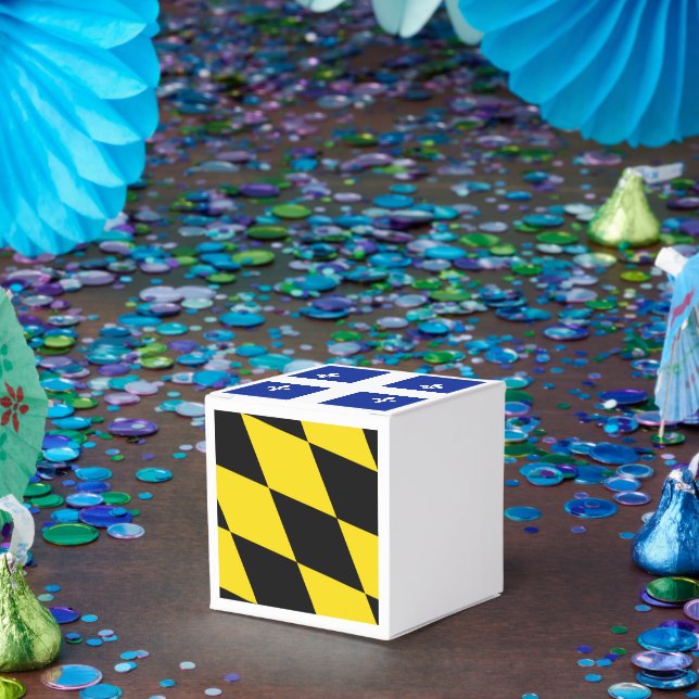 Patriotische Gefälligkeitsbox mit Flag München Geschenkschachtel (Party)