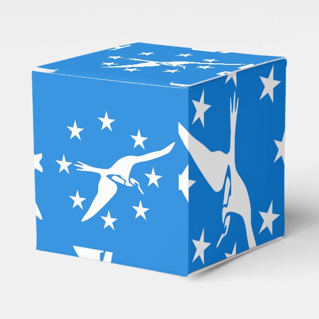 Patriotische Gefälligkeitsbox mit Flagge von Corpu Geschenkschachtel (Vorderseite)