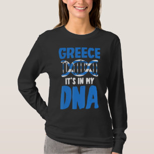 Patriotische griechische Flagge Griechenland Es is T-Shirt