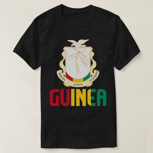 Patriotische Guinea T-Shirt (Design vorne)