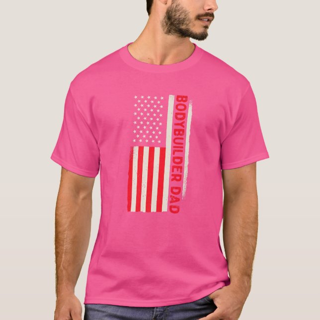 Patriotische Hechtlehne T-Shirt (Vorderseite)