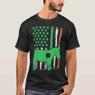 Patriotische irische Flagge Mule St. Patrick's D T-Shirt