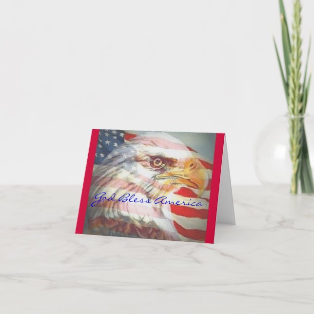 Patriotische Karte (Vorderseite)