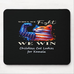 Patriotische Katze Mousepad