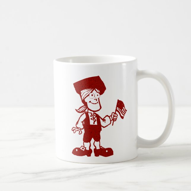 Patriotische koloniale Tasse (Rechts)
