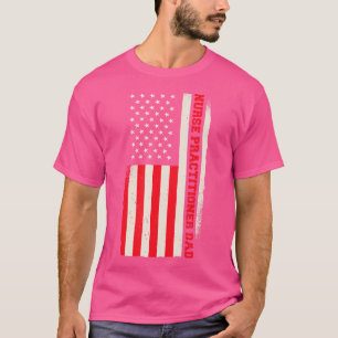 Patriotische Krankenpflege Ärztin Krankenpflege T-Shirt