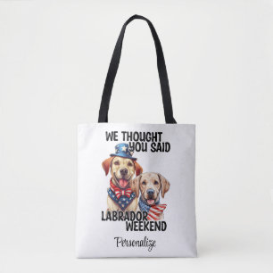 Patriotische Labrador-Hunde Zitat Lustiger Humor