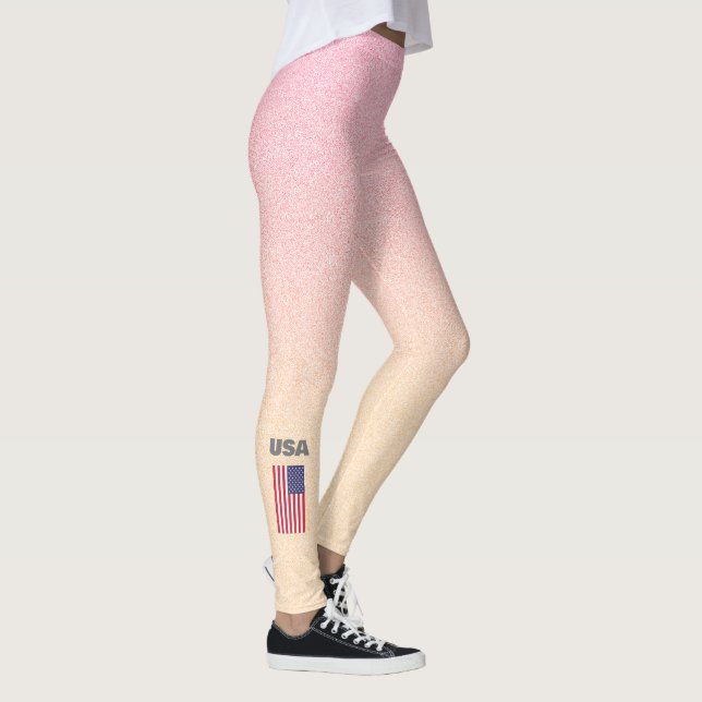 Patriotische Leggings der USA (Rechts)