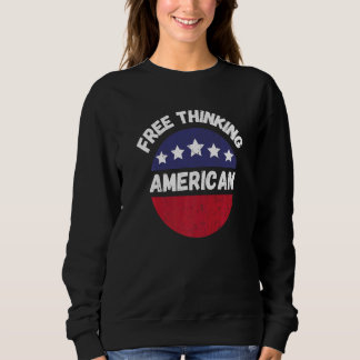 Patriotische Libertäre Freiheit Amerika Freiheit C Sweatshirt