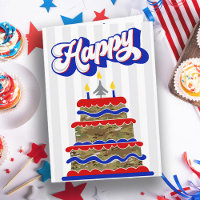 Patriotische Luftwaffe Custom Military Happy Birth