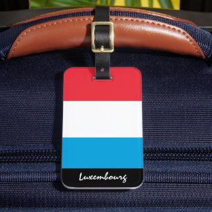 Patriotische Luxemburger Gepäckmarken, Luxemburger Gepäckanhänger