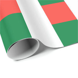 Patriotische Madagaskar-Flagge Geschenkpapier