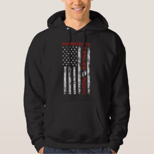 Patriotische Menner wurden zum ersten Mal für Pawp Hoodie