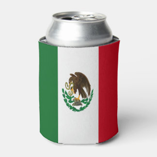 Patriotische Mexikanflagge Dosenkühler
