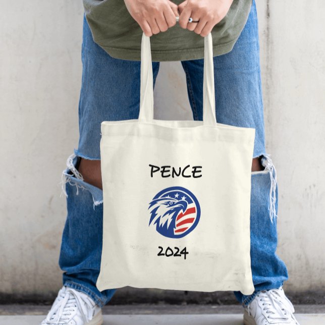 Patriotische Mike Pence 2024 Wahl Adler T - Shirt Tragetasche (Von Creator hochgeladen)