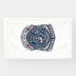 Patriotische Nachtmission Patriot Wolf Militär-Ins Banner