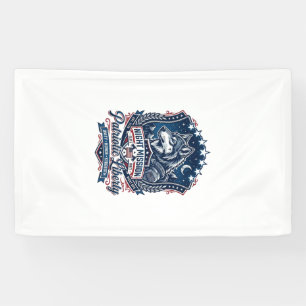 Patriotische Nachtmission Patriot Wolf Militär-Ins Banner