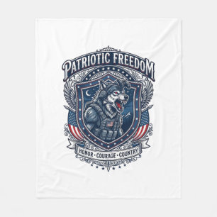 Patriotische Nachtmission Patriot Wolf Militär-Ins Fleecedecke