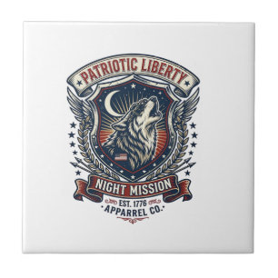 Patriotische Nachtmission Patriot Wolf Militär-Ins Fliese