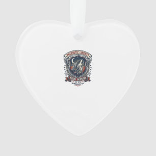 Patriotische Nachtmission Patriot Wolf Militär-Ins Ornament