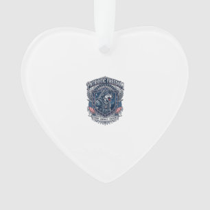 Patriotische Nachtmission Patriot Wolf Militär-Ins Ornament