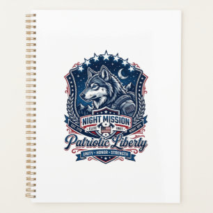 Patriotische Nachtmission Patriot Wolf Militär-Ins Planer