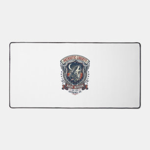 Patriotische Nachtmission Patriot Wolf Militär-Ins Schreibtischunterlage