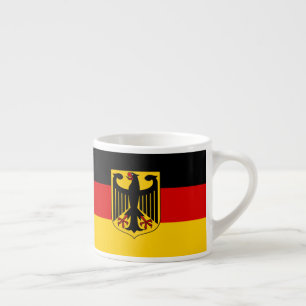 Patriotische Nationalflagge Espressotasse