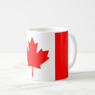 Patriotische Nationalflagge KANADA Tasse