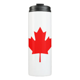 Patriotische Nationalflagge KANADA Thermosbecher