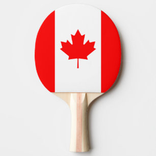 Patriotische Nationalflagge KANADA Tischtennis Schläger