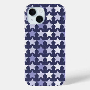 Patriotische Navy Blue Stars Case-Mate iPhone Hülle